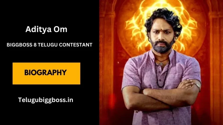 Aditya Om Wiki, Biography, Age, Movies, Bigg Boss 8 Telugu, And More
