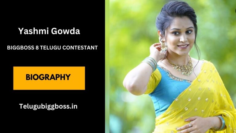 Yashmi Gowda Bigg Boss 8: Age, Biography, Wiki, Family, Serials, Photos