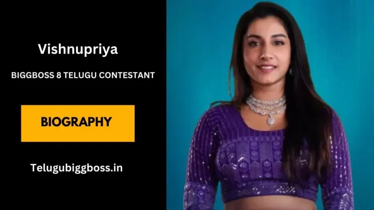 Vishnu Priya Age (Bigg Boss), Wikipedia, Photos, Biography
