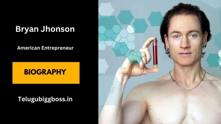 Bryan Jhonson Biography Wiki Details In Telugu