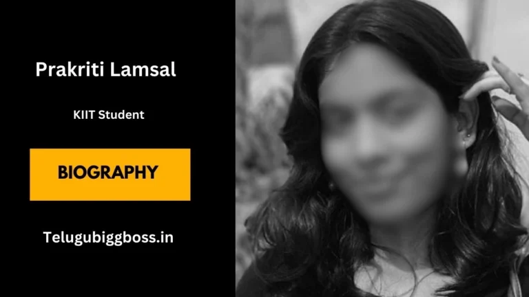Prakriti Lamsal, KIIT Student,