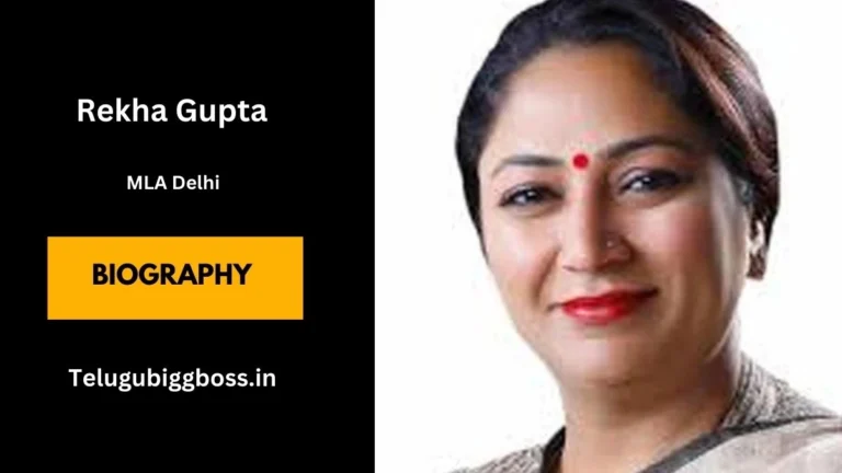 Rekha Gupta Biography In Telugu