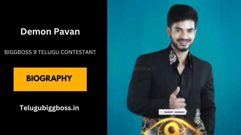 Demon Pavan Bigg Boss 9 Telugu Wiki, Biography, Age, Family, Girlfriend, Height, And More